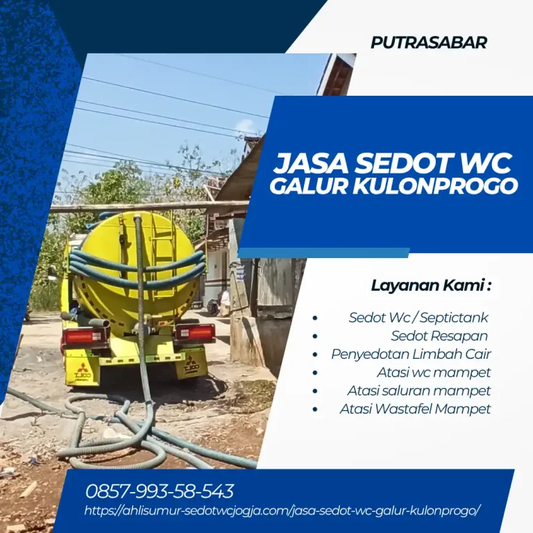 jasa sedot wc galur kulonprogo