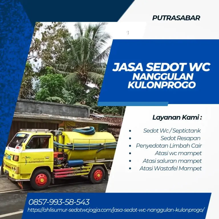 jasa sedot wc nanggulan kulonprogo