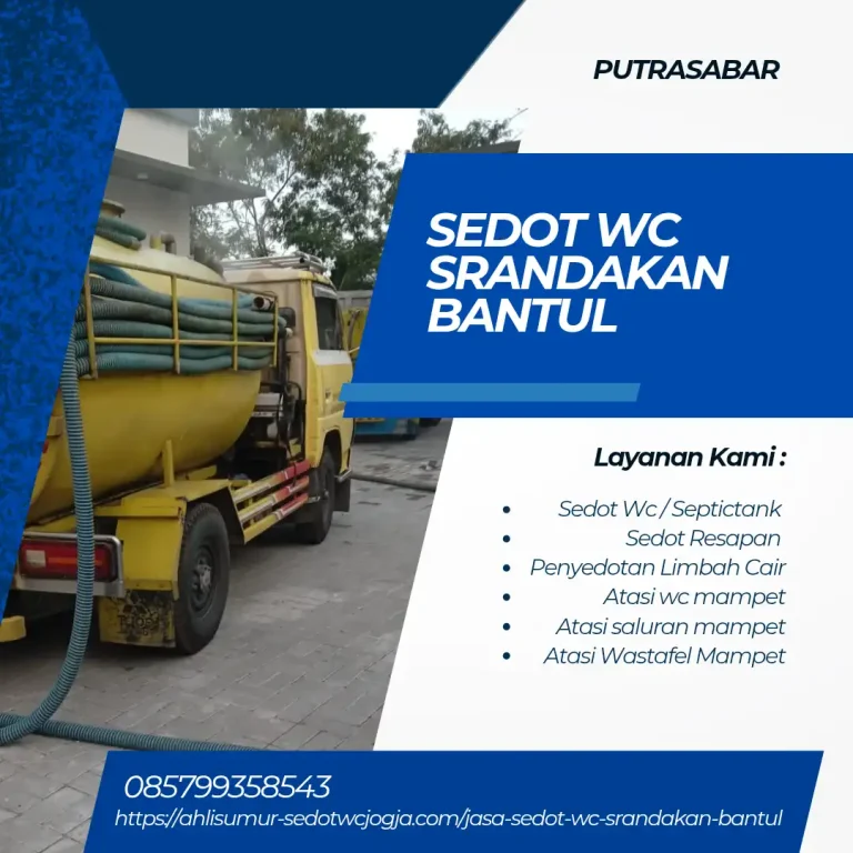 jasa sedot wc srandakan bantul