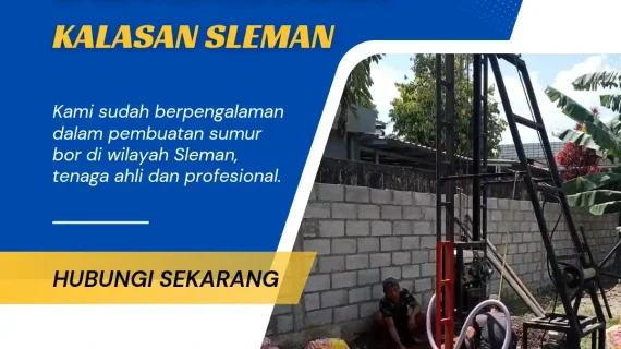 jasa sumur bor kalasan sleman