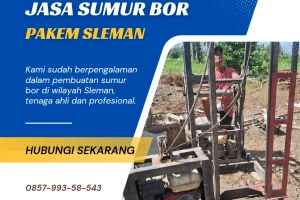 jasa sumur bor pakem sleman