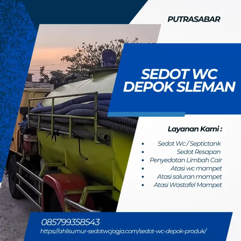 sedot wc depok sleman
