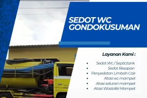 sedot wc gondokusuman yogyakarta
