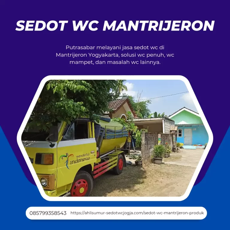 sedot wc mantrijeron yogyakarta