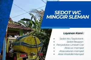 sedot wc minggir sleman