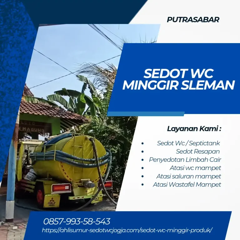 sedot wc minggir sleman
