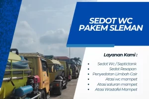 sedot wc pakem sleman
