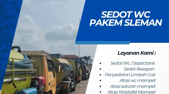 sedot wc pakem sleman