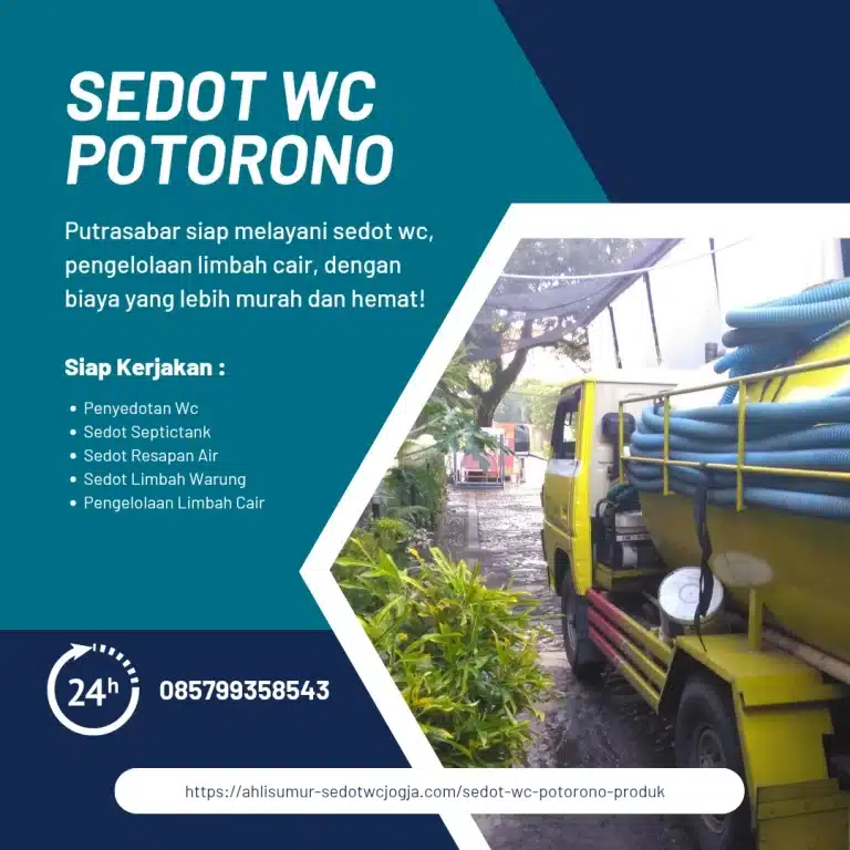 sedot wc potorono banguntapan