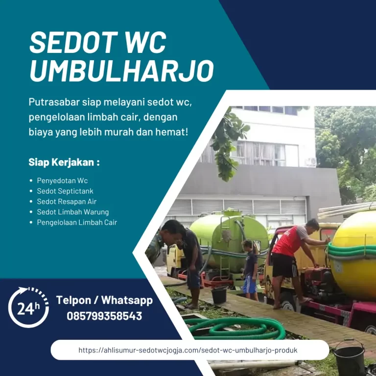 sedot wc umbulharjo yogyakarta