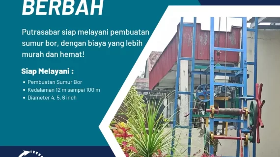 sumur bor tegaltirto berbah