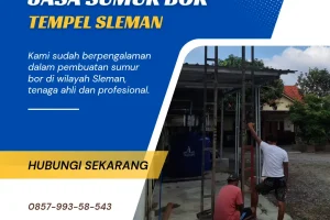 jasa sumur bor tempel sleman