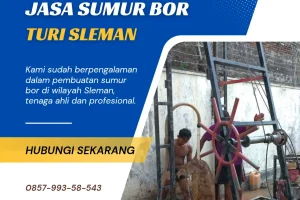 jasa sumur bor turi sleman