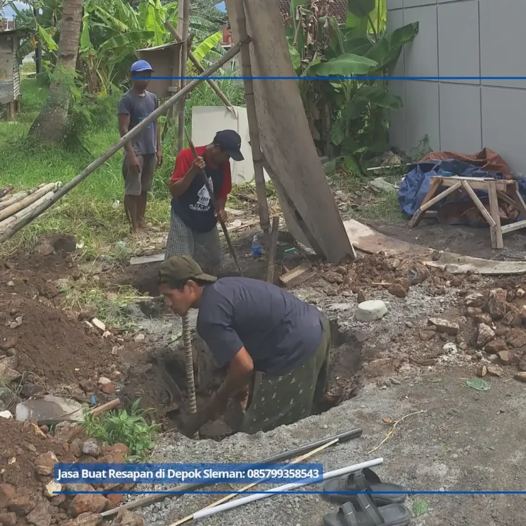 jasa buat resapan di depok sleman