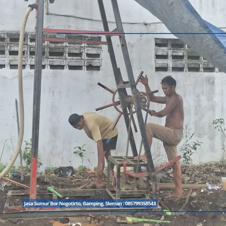 jasa sumur bor nogotirto gamping