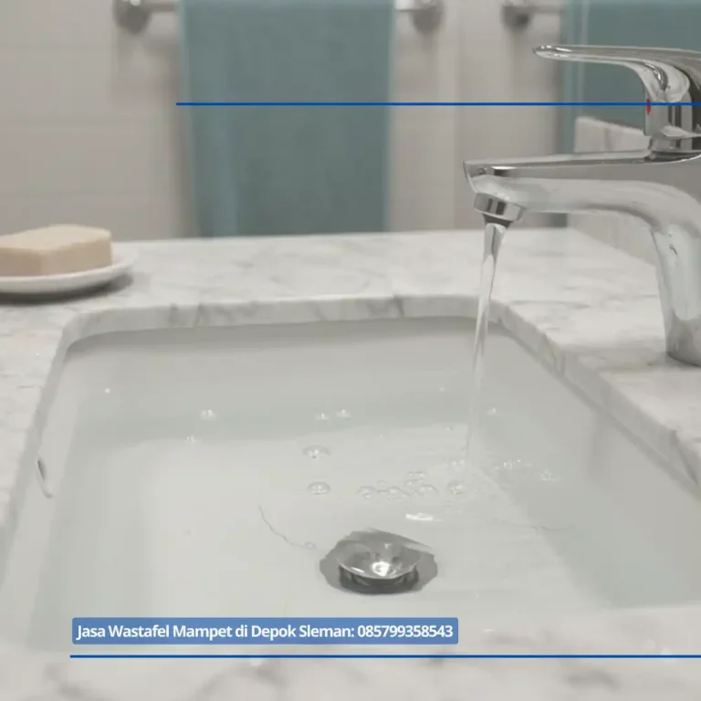 jasa wastafel mampet depok sleman