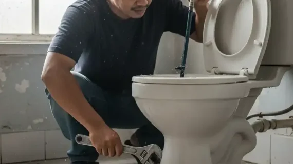 pelancaran wc mampet