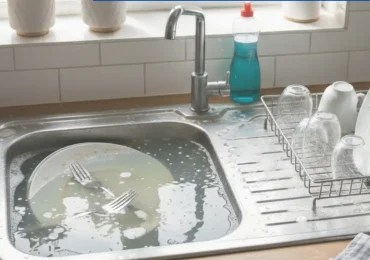 saluran cucian piring mampet