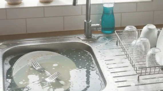 saluran cucian piring mampet