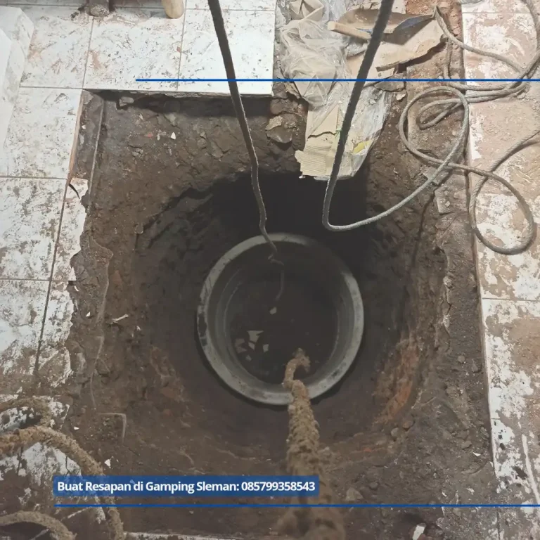 buat resapan di gamping sleman