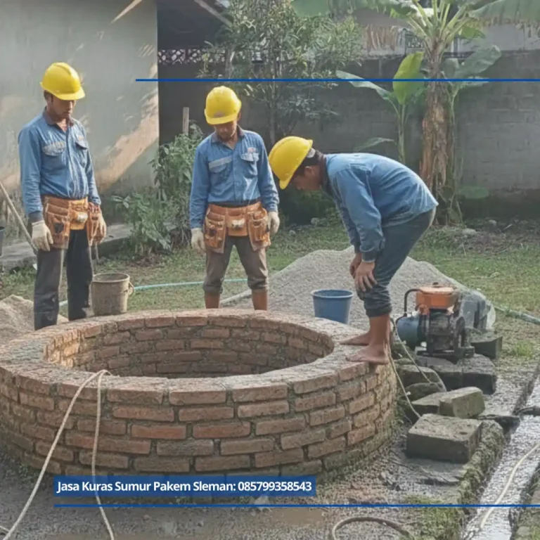 jasa kuras sumur pakem sleman