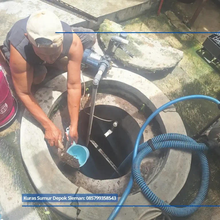 kuras sumur depok sleman