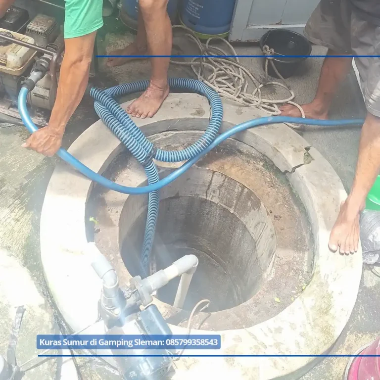 kuras sumur di gamping sleman