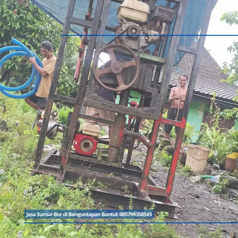 sumur bor banguntapan bantul
