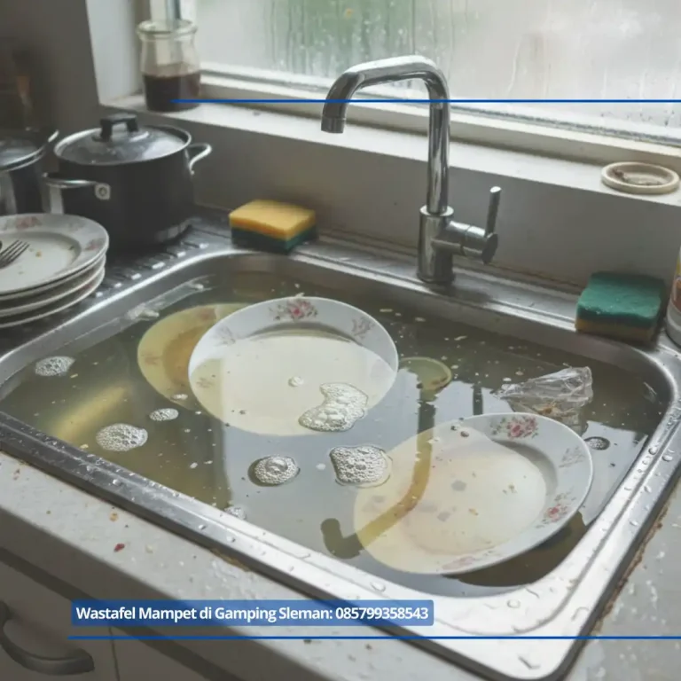 wastafel mampet di gamping sleman